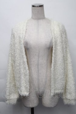 画像1: axes femme / プードルファーカーデ  オフ S-25-12-07-025-AX-TO-HR-ZS