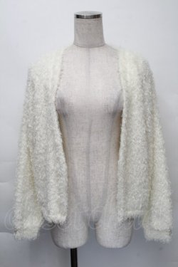 画像2: axes femme / プードルファーカーデ  オフ S-25-12-07-025-AX-TO-HR-ZS