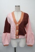 MILK / /モヘアカーディガン  ピンク S-25-12-07-028-ML-TO-AS-ZS