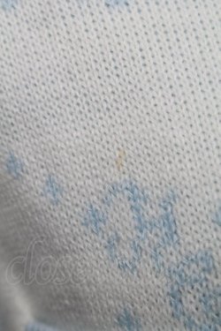 画像3: Honey Cinnamon / モノグラムビッグカーディガン  サックス S-25-12-07-030-LO-TO-HR-ZS