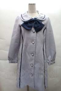 axes femme POETIQUE / バイカラーロングコート  ラベンダー S-25-12-08-035-AX-OP-HR-ZS