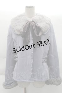 axes femme / ファー襟ベルトデザインコート  ラベンダー S-25-12-08-036-AX-CO-HR-ZS