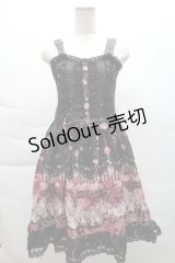 axes femme POETIQUE / スウィートハロウィンジャンパースカート  黒 S-25-12-08-045-AX-OP-AS-ZS