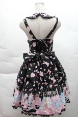 画像2: Angelic Pretty / ドリーミィドールハウスラウンドジャンパースカート  黒 S-25-12-08-046-AP-OP-AS-ZS (2)