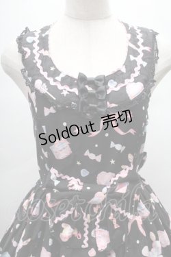 画像3: Angelic Pretty / ドリーミィドールハウスラウンドジャンパースカート  黒 S-25-12-08-046-AP-OP-AS-ZS