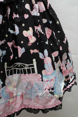 画像4: Angelic Pretty / ドリーミィドールハウスラウンドジャンパースカート  黒 S-25-12-08-046-AP-OP-AS-ZS