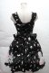 画像2: Angelic Pretty / Decoration Dream後ろフリルジャンパースカート  黒 S-25-12-08-047-AP-OP-AS-ZS (2)
