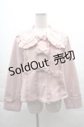 axes femme kawaii / ショコラベアショートコート  ピンク S-25-12-08-060-AX-CO-AS-ZS