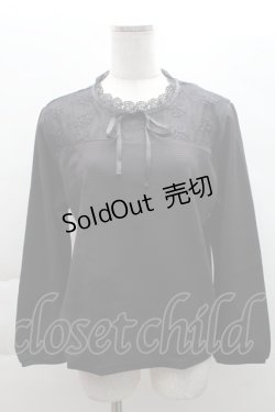 画像1: LOLITA / トップス  黒 S-25-12-08-016-LO-TO-AS-ZS