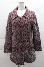 画像1: axes femme / フロッキーコート  パープル S-25-12-08-018-AX-CO-HR-ZTC042 (1)