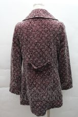 画像2: axes femme / フロッキーコート  パープル S-25-12-08-018-AX-CO-HR-ZTC042 (2)