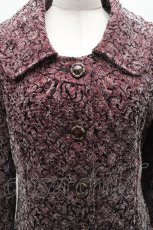 画像3: axes femme / フロッキーコート  パープル S-25-12-08-018-AX-CO-HR-ZTC042 (3)