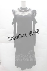 Ank Rouge / ニットワンピース  黒 S-25-12-08-022-CA-OP-AS-ZS