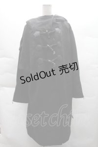 Ozz Croce / ロングコート  黒 S-25-12-08-025-OO-CO-AS-ZS