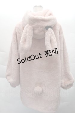 画像2: Secret Honey / うさ耳ファーコート  ピンク S-25-12-08-032-CA-OP-HR-ZS