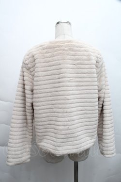 画像2: axes femme / ファージャケット  ベージュ S-25-12-11-042-AX-CO-HR-ZS