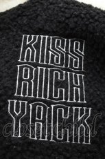 画像4: KRY CLOTHING / 「ストレッサー」 ボア切替フリースジャケット  黒ｘ白 S-25-12-11-044-EL-JA-HR-ZTC073 (4)