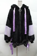 画像1: REFLEM / サンリオコラボクロミファーパーカー  黒 S-25-12-11-047-PU-CO-ET-ZTC073 (1)