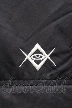 画像3: REFLEM / ミリタリー中綿ブルゾン  黒 S-25-12-11-048-PU-JA-HR-ZS