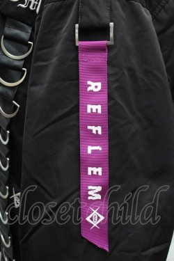 画像4: REFLEM / ミリタリー中綿ブルゾン  黒 S-25-12-11-048-PU-JA-HR-ZS