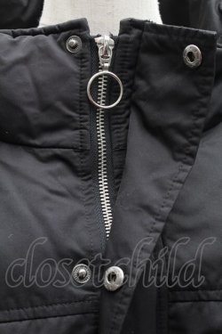 画像7: REFLEM / ミリタリー中綿ブルゾン  黒 S-25-12-11-048-PU-JA-HR-ZS