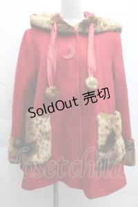 MILK / オーバー・ザ・ムーン コート  赤 S-25-12-11-049-ML-CO-HR-ZS