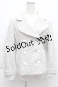 MILK / ハートボタンコート  グレー S-25-12-11-050-ML-CO-AS-ZS