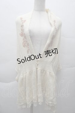 画像1: axes femme / ストール風トップス  キナリ S-25-12-11-005-AX-ZA-HR-ZS