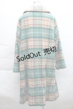 画像2: Jane Marple / タータンチェックコート  グリーン S-25-12-11-051-JM-CO-HR-ZS