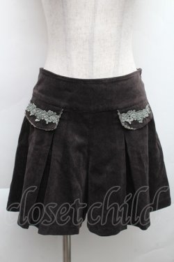 画像1: axes femme / キュロット  ブラウン S-25-12-11-054-AX-PA-AS-ZS