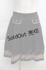 axes femme / スカート  黒 S-25-12-11-055-AX-SK-HR-ZS