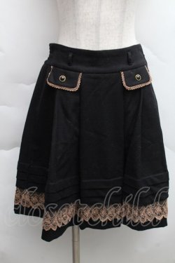 画像1: axes femme / スカート  黒 S-25-12-11-055-AX-SK-HR-ZS