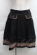 画像1: axes femme / スカート  黒 S-25-12-11-055-AX-SK-HR-ZS (1)