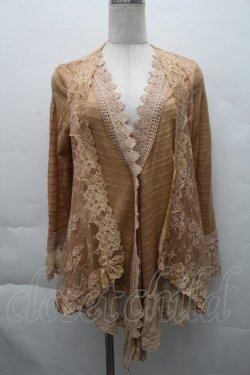 画像1: axes femme / レース重ねニットカーディガン   S-25-12-11-006-AX-TO-HR-ZS