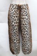 HELL CAT PUNKS / レオパードパンツ  ブラウン S-25-12-11-058-PU-PA-AS-ZS
