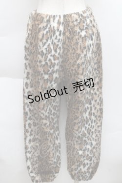 画像2: HELL CAT PUNKS / レオパードパンツ  ブラウン S-25-12-11-058-PU-PA-AS-ZS