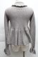 画像2: Candy Stripper / ハイネックニットトップス  グレー S-25-12-11-060-PU-TO-AS-ZS (2)