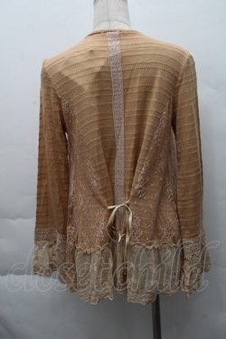 画像2: axes femme / レース重ねニットカーディガン   S-25-12-11-006-AX-TO-HR-ZS