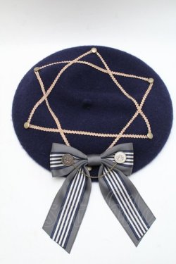 画像4: metamorphose / Magical classベレー帽  ネイビー S-25-12-11-001-ME-AC-HR-ZS