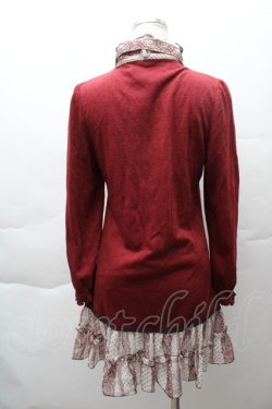 画像2: axes femme / 重ね着風ワンピース  赤 S-25-12-11-019-AX-TO-HR-ZS