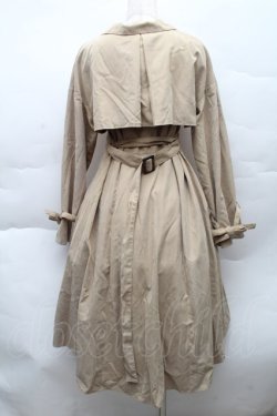 画像2: jouetie / 起毛トレンチワンピース  ベージュ S-25-12-11-028-EL-CO-AS-ZS