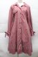 画像1: jouetie / 起毛トレンチワンピース  ピンク S-25-12-11-029-EL-CO-AS-ZS (1)
