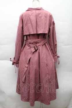 画像2: jouetie / 起毛トレンチワンピース  ピンク S-25-12-11-029-EL-CO-AS-ZS
