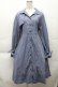 画像1: jouetie / 起毛トレンチワンピース  ブルー S-25-12-11-030-EL-CO-AS-ZS (1)