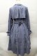 画像2: jouetie / 起毛トレンチワンピース  ブルー S-25-12-11-030-EL-CO-AS-ZS (2)