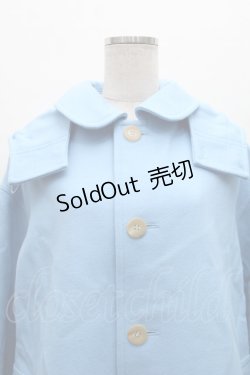 画像3: Jane Marple / フード付きコート  サックス S-25-12-11-038-JM-CO-HR-ZS