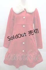 Emily Temple cute / プリンセスコート  赤 S-25-12-11-039-ET-CO-HR-ZS