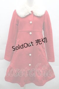Emily Temple cute / プリンセスコート  赤 S-25-12-11-039-ET-CO-HR-ZS