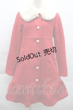 画像1: Emily Temple cute / プリンセスコート  赤 S-25-12-11-039-ET-CO-HR-ZS