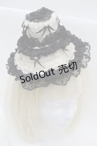 LOLITA / ハット  オフｘ黒 S-25-12-12-034-LO-ZA-AS-ZS